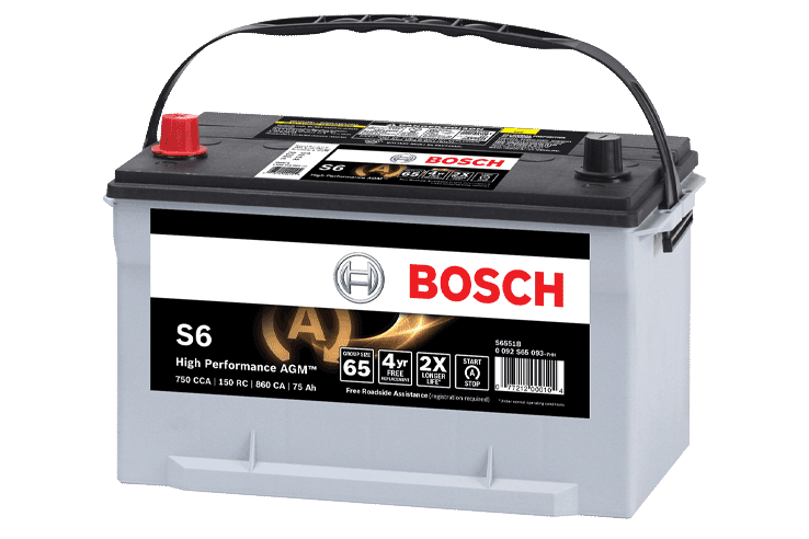 Fits BOSCH 0 092 S5A 080 Starter Battery OE REPLACEMENT TOP